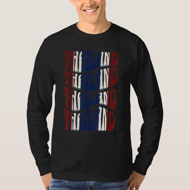 Camiseta Design Retrô da Tailândia (Frente)