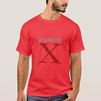Camiseta Design retrô desgastado da Geração X