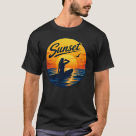 Camiseta Design Retro dos Anos 70 
