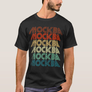 Camiseta Design retro G do vintage do orgulho do russo de