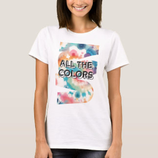 Camiseta Design Retro Pastel Tie-Dye