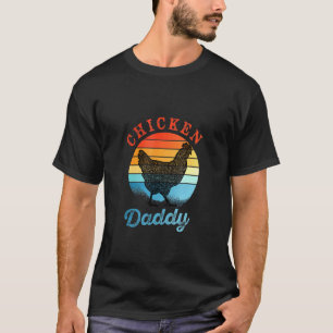 Camiseta Design Retro Vintage Pôr do Sol - Pai Galinha Masc