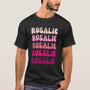 Camiseta Design Rosalie Retro Empilhado