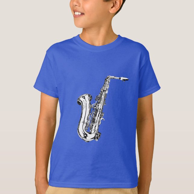 Camiseta Design Saxofone (Frente)