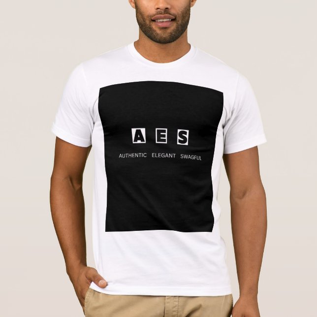 Camiseta Design Simples AES (Frente)