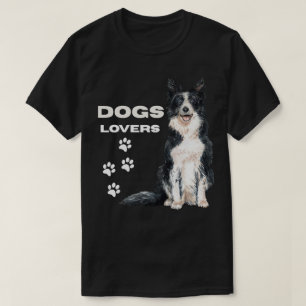 Camiseta design simples para amantes de cães