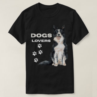 Camiseta design simples para amantes de cães