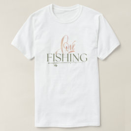 Camiseta Design simples | Pesca amorosa