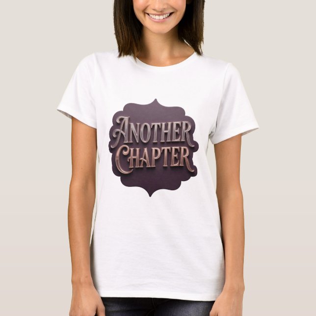 Camiseta Design Snappy Silver OUTRO CAPÍTULO (Frente)