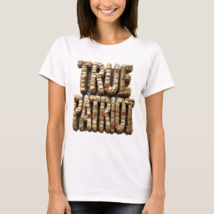Camiseta Design Snappy Silver TRUE PATRIOT