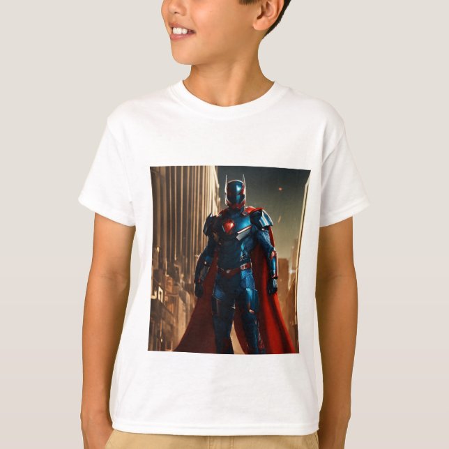 camiseta design super-herói (Frente)