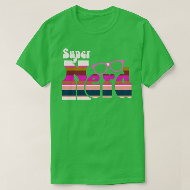 Camiseta Design Super Nerd (Frente do Design)