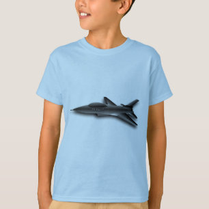 Camiseta Design supersónico do Jato-Lutador da força aér