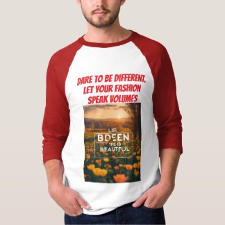 CAMISETA DESIGN SUSTENTÁVEL ÚNICO PARA CARAS JOVENS