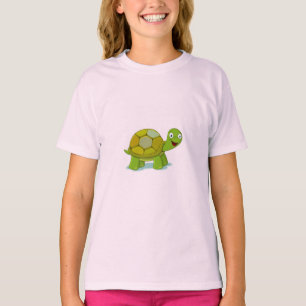 Camiseta Design T-Shirt Amigo de Tartaruga Bonita