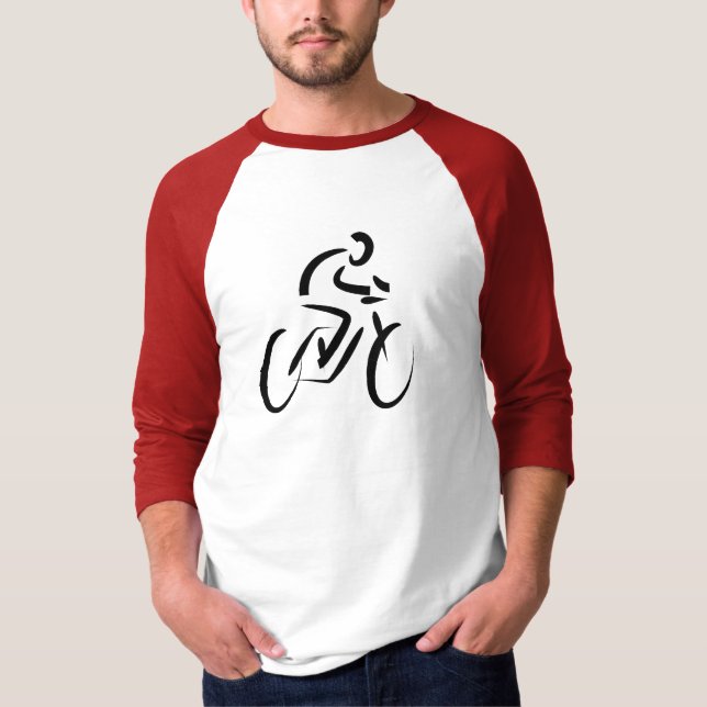 Camiseta Design T-Shirt de bicicleta (Frente)