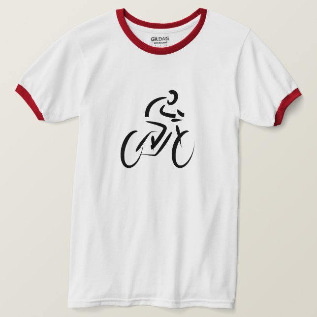 Camiseta Design T-Shirt de bicicleta (Frente do Design)