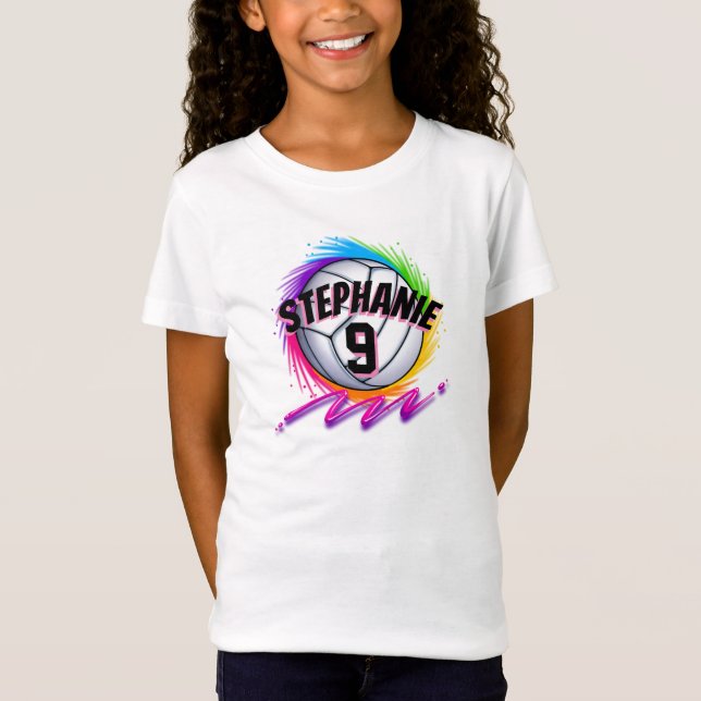 Camiseta Design T-Shirt de voleibol de escova (Frente)