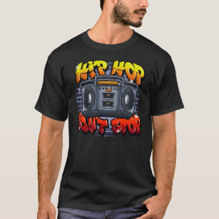 Camiseta Design T-Shirt do hip hop 80 da Airpush