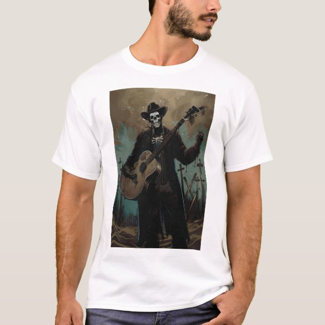 Camiseta Design-T-Shirt Funky Abstrato Geométrico (Frente)