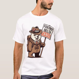 Camiseta Design Tactical Bear Resist Shirt Funny