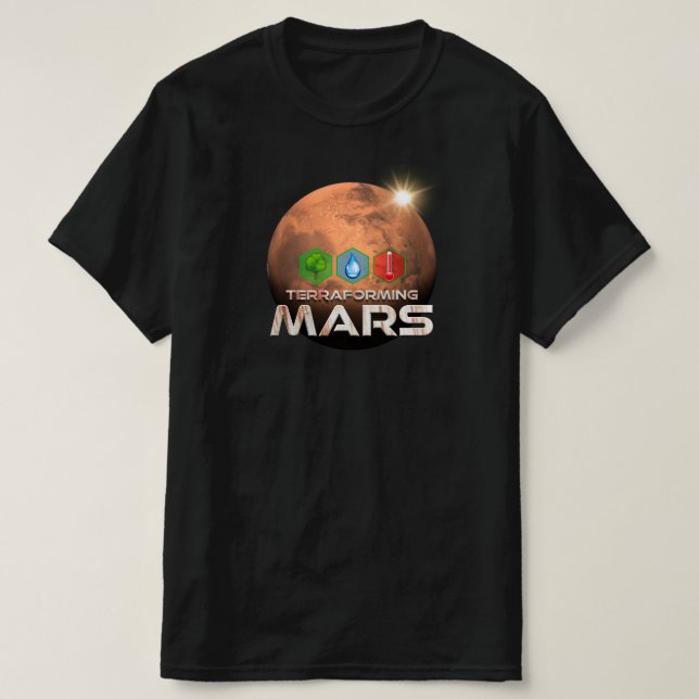 Camiseta Design Terraforme Marte 3 Hex (Frente do Design)