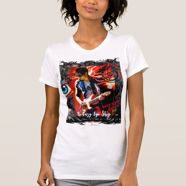 Camiseta Design TLES Rocker - Série Signature (Frente)