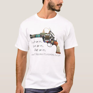 Camiseta Design "Toolgun " do roupa do TT