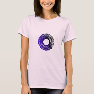 Camiseta design torpam roxo-preto