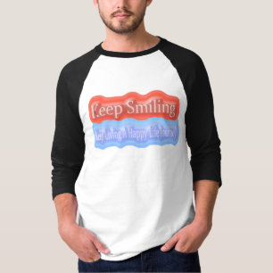 Camiseta Design Trabalho de arte Bonito Sobre "Continue Sor