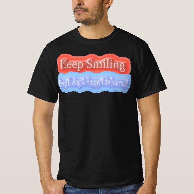 Camiseta Design Trabalho de arte Bonito Sobre "Continue Sor (Frente)