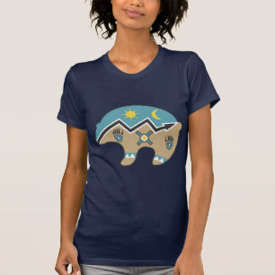 Camiseta Design tribal do urso