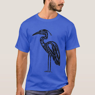 Camiseta Design Tribal excelente Azul-Herágono