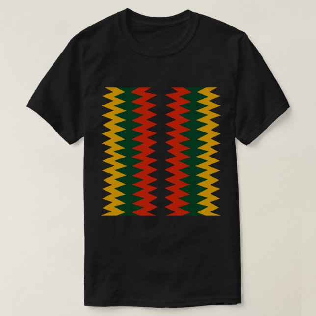 Camiseta Design Tribal Multicolor Incrível (Frente do Design)