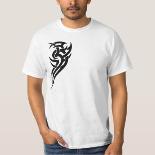 Camiseta Design tribal preto 5 da caixa de 2 partes