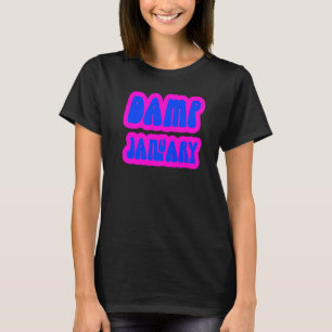 Camiseta Design Úmido dos Anos 70 para Apoiar o Consumo de