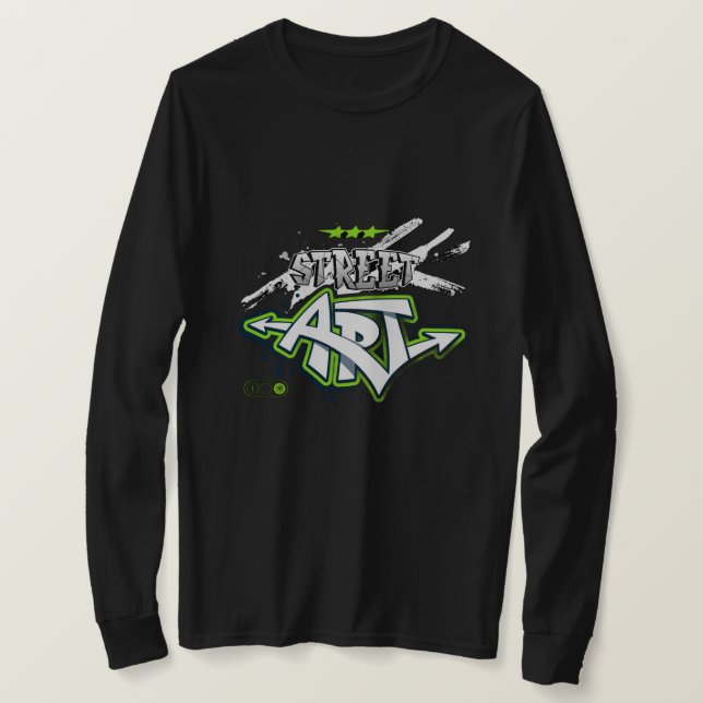 Camiseta Design Verde Grafite (Frente do Design)