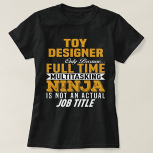Camiseta Designer de Brinquedos