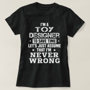 Camiseta Designer de Brinquedos