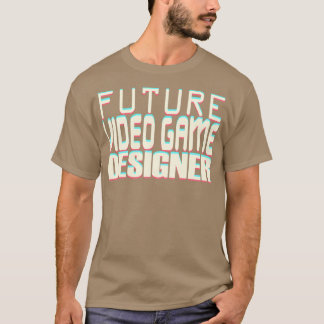 Camiseta Designer de Jogo de Vídeo Futuro