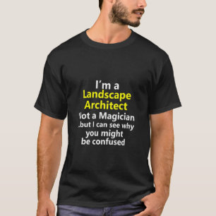 Camiseta Designer de Ocupação de Carreira do Arquiteto de