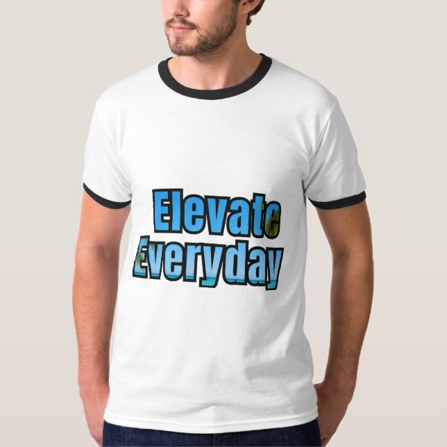 CAMISETA DESIGNER DE TEXTO T SHIRT (Frente)