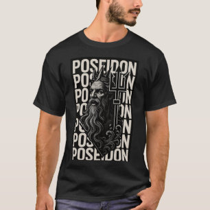 Camiseta Designer Grego - Poseidon