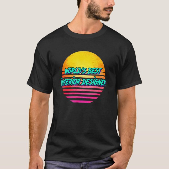 Camiseta Designer Interior Retroativo (Frente)