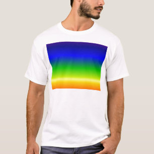 Camiseta Designer Personalizado de Cor Colorida