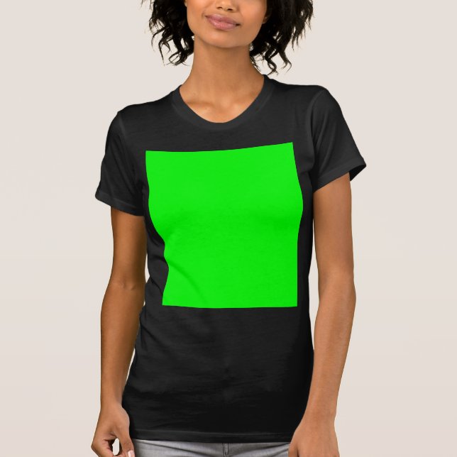 Camiseta Designer Personalizado de Cor Verde (Frente)