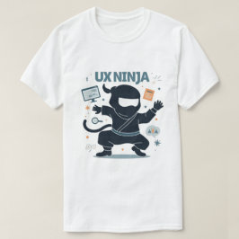 Camiseta Designer Ux Ninja Funny Ui/Ux