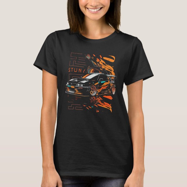 Camiseta Designs and tuning sayings for Japanese car fans (Frente)