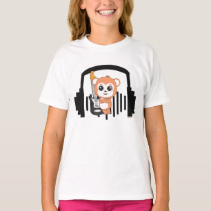 Camiseta Designs de animais cortantes SPARK Frienz