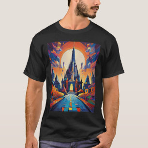 Camiseta designs de arte